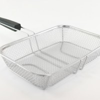 SR8154 Mesh Grill Basket - Product on White