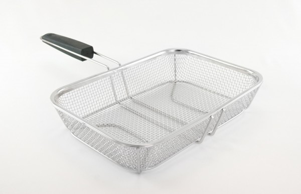 SR8154 Mesh Grill Basket - Product on White