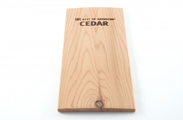SR8161 Cedar Grilling Plank - Product on White