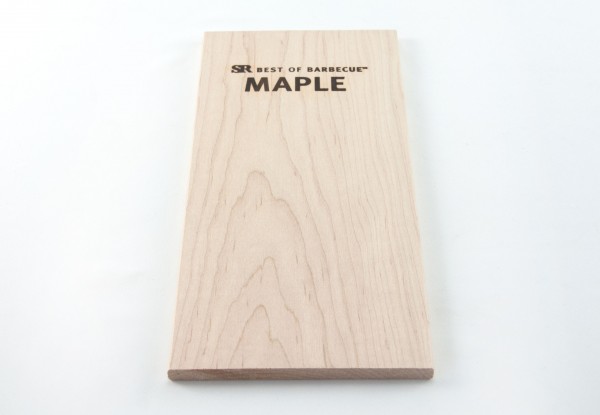 SR8164 Maple Grill Plank - Product on White