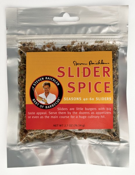 SR8828 Barbecue Rub for Sliders - Package on White