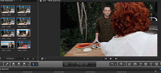 Screenshot of Video Editing