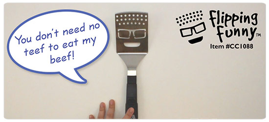 Flipping Funny Talking Spatula