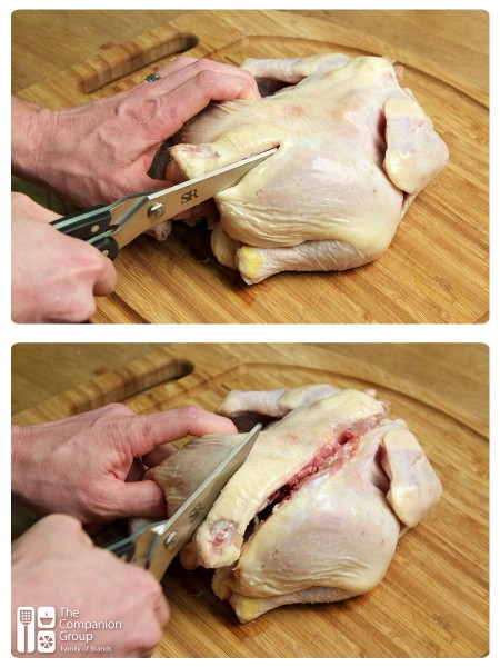 How to spatchcock chicken, part 1