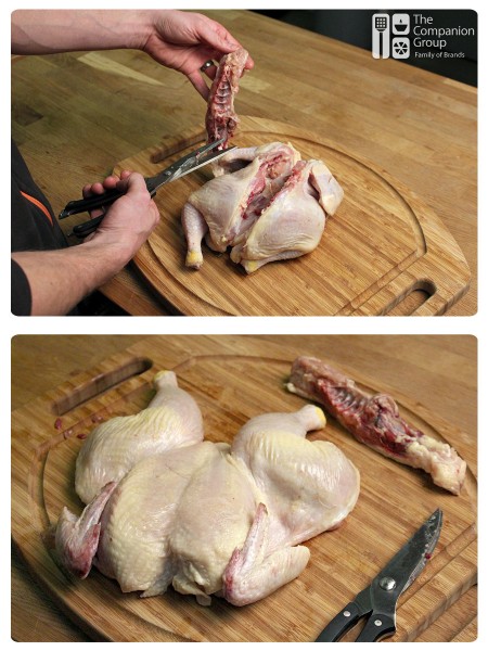 How to spatchcock chicken, part 2