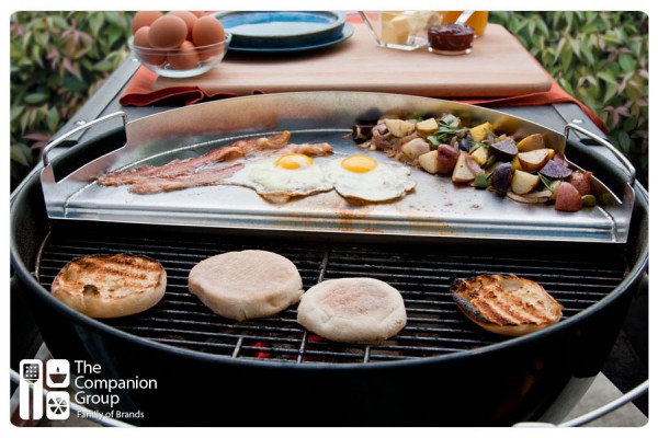 Stainless Kettle Grill Griddle